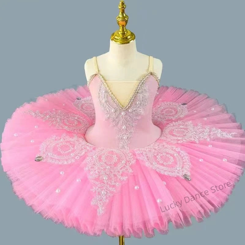 Girls Ballet Dance Costumes Ballerina Tutu Dress