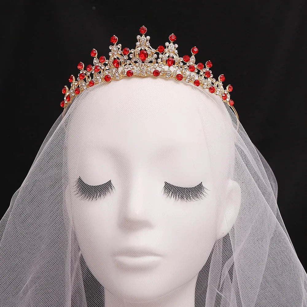 
                      
                        Petite Crystal Crown Simple Tiara Hair Jewelry Accessories
                      
                    