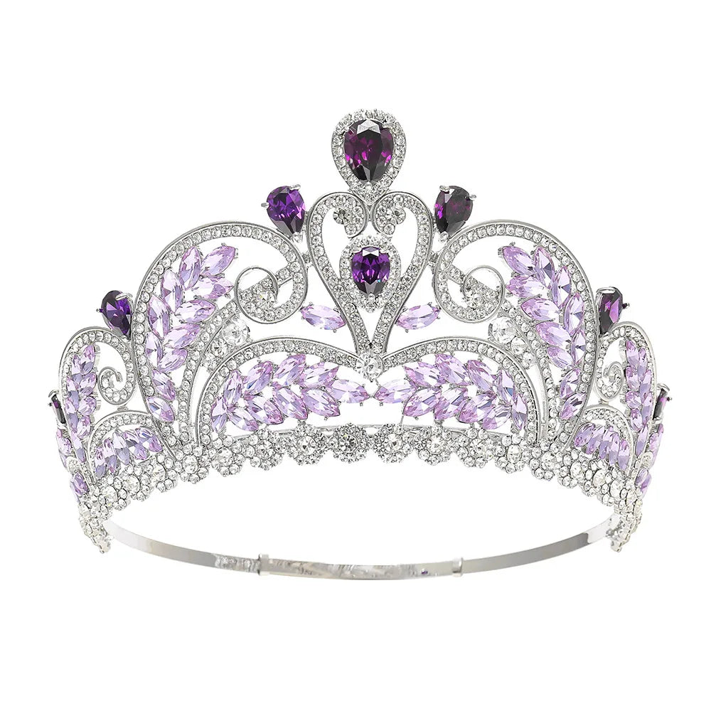 
                      
                        Quinceañera Birthday Party Tiara Colorful Crystal Crown
                      
                    