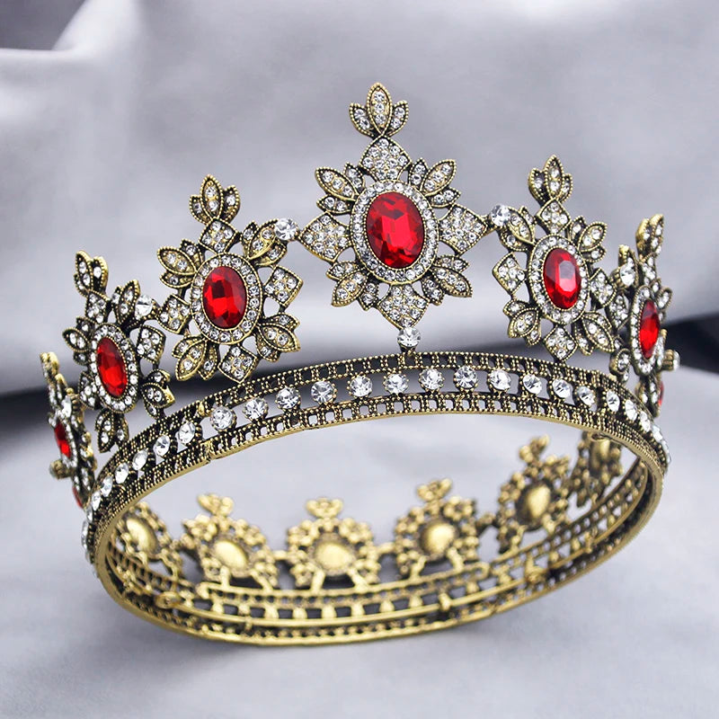 
                      
                        Antique Silver Color Crown Wedding Tiara for Women Birthday Prom Pageant Hair Jewelry
                      
                    