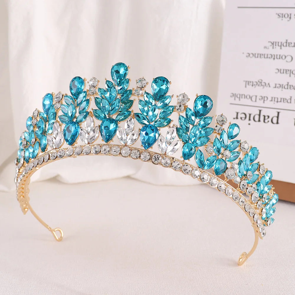 
                      
                        Rhinestone Crystal Hair Jewelry Accessories Tiara Party Crowns
                      
                    