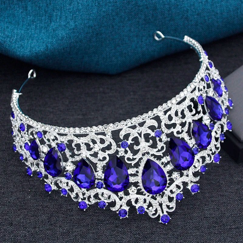 
                      
                        Colorful Crystal Tiaras for Women Party Wedding Pageant Hair Crown Accessory
                      
                    