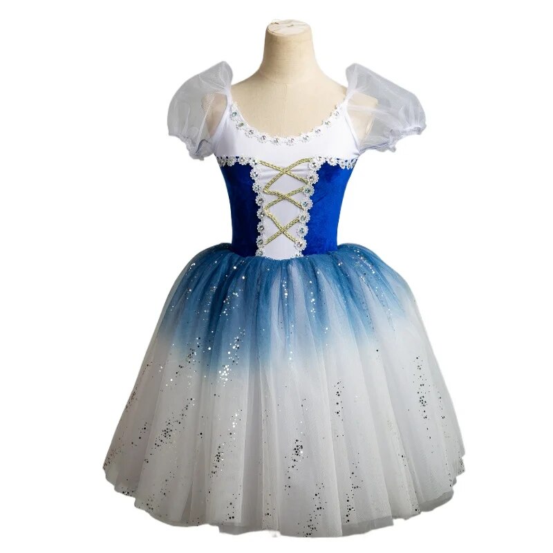 Competition Giselle Long Dress Professional Ballet Costume For Girls