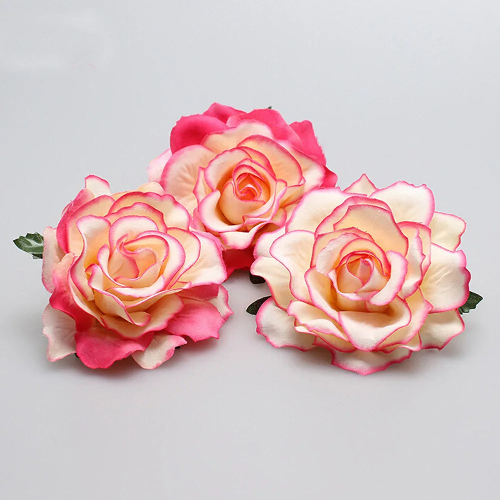 Flamenco Flowers For Hair DIY Headdress For Bridal Hair Clip Accessories