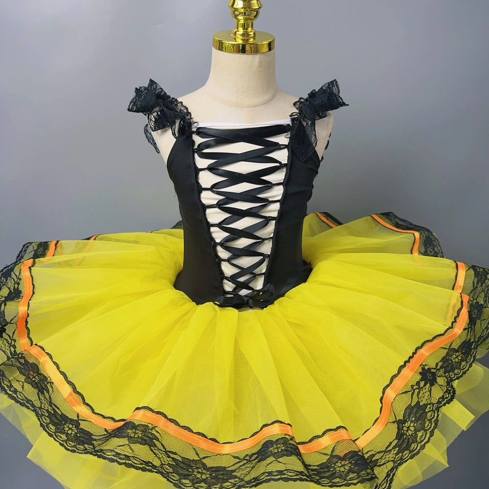 Girls Ballet Tutu Dress Children Princess Ballerina Dance Costume