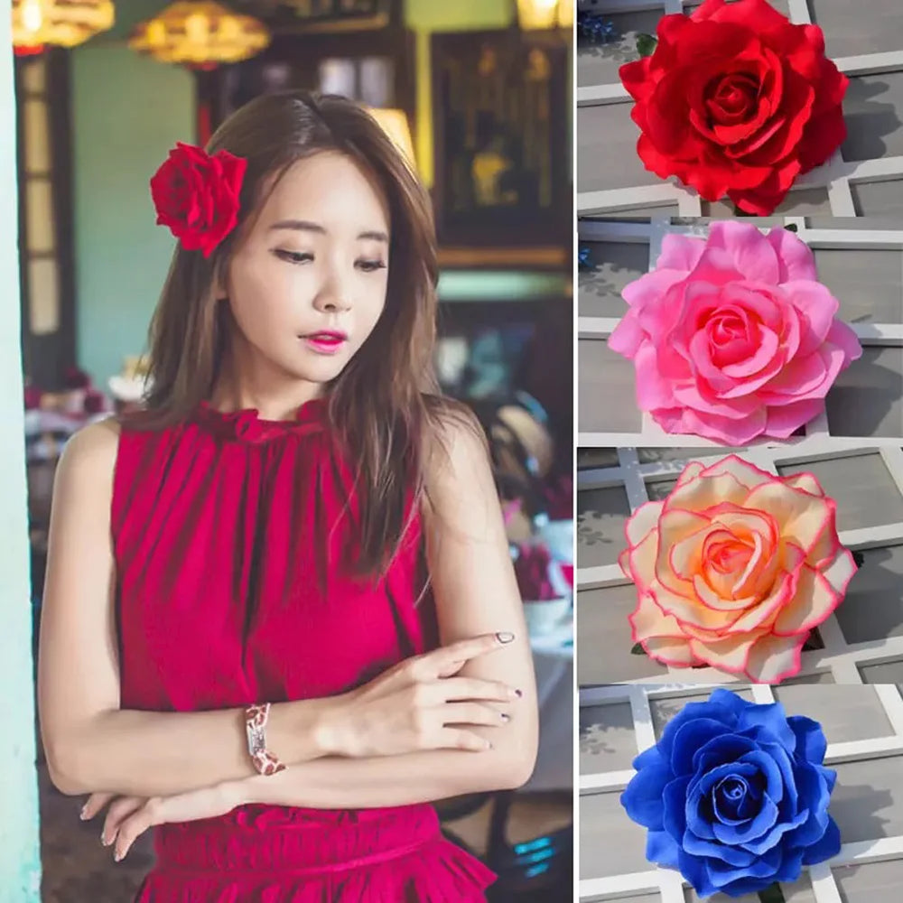 
                      
                        Flamenco Flowers For Hair DIY Headdress For Bridal Hair Clip Accessories
                      
                    