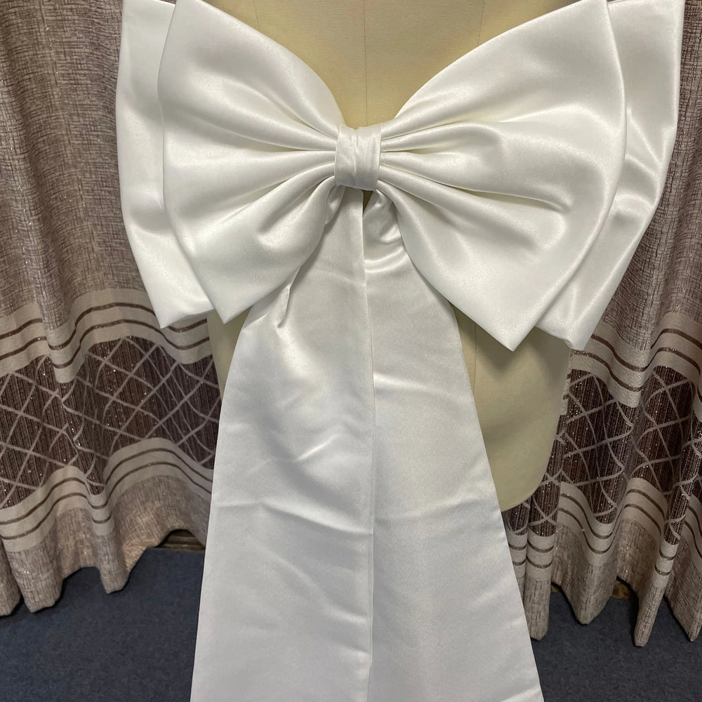 
                      
                        Removable Satin Wedding Dress Bow
                      
                    