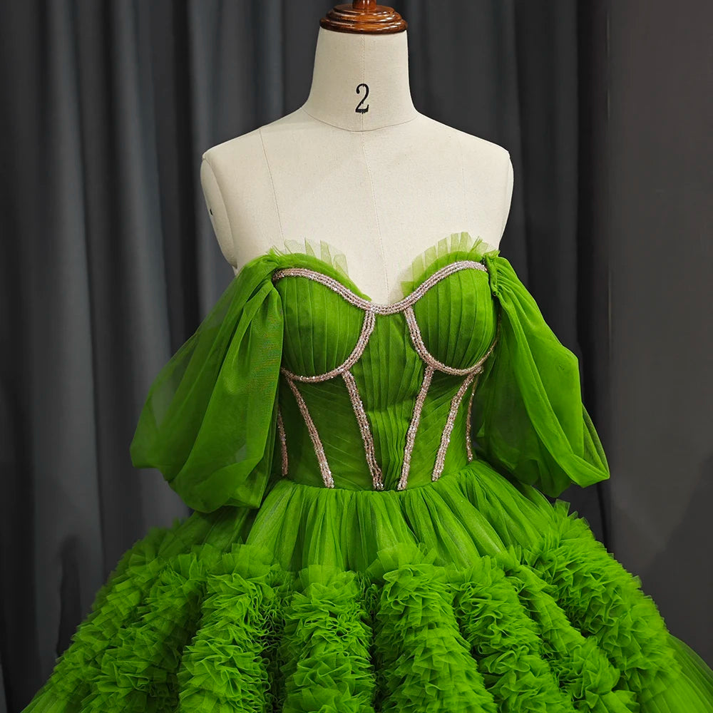 
                      
                        Green Quinceanera Dress
                      
                    