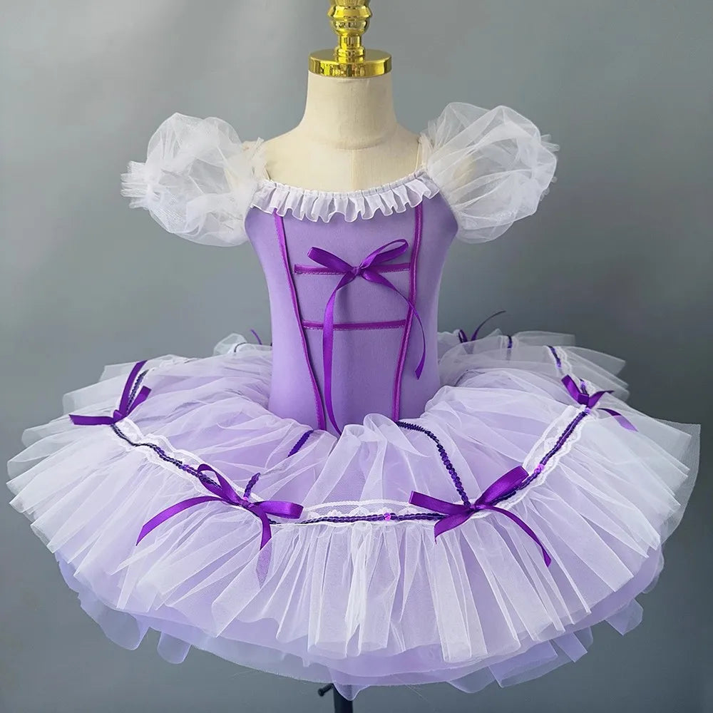 Girls Princess Ballerina Dance Party Costume Dress