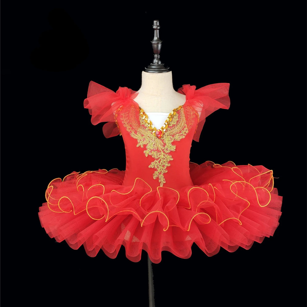 
                      
                        Professional Girls Ballerina Dance Pancake Tutu Ballet Costume
                      
                    