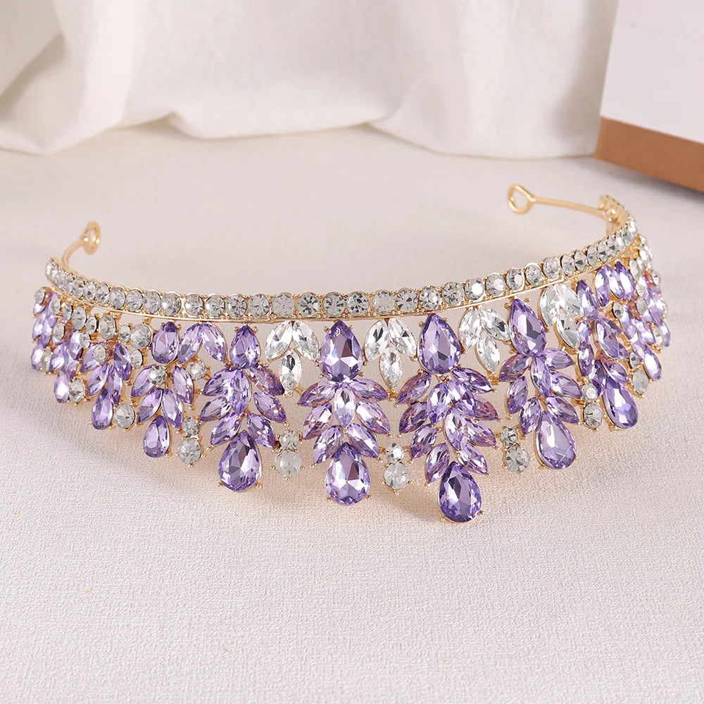 
                      
                        Rhinestone Crystal Hair Jewelry Accessories Tiara Party Crowns
                      
                    