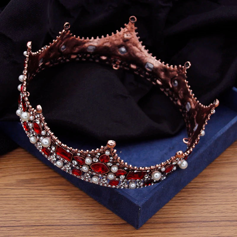 
                      
                        Vintage Full Round Mens Circle Headdress Crown
                      
                    