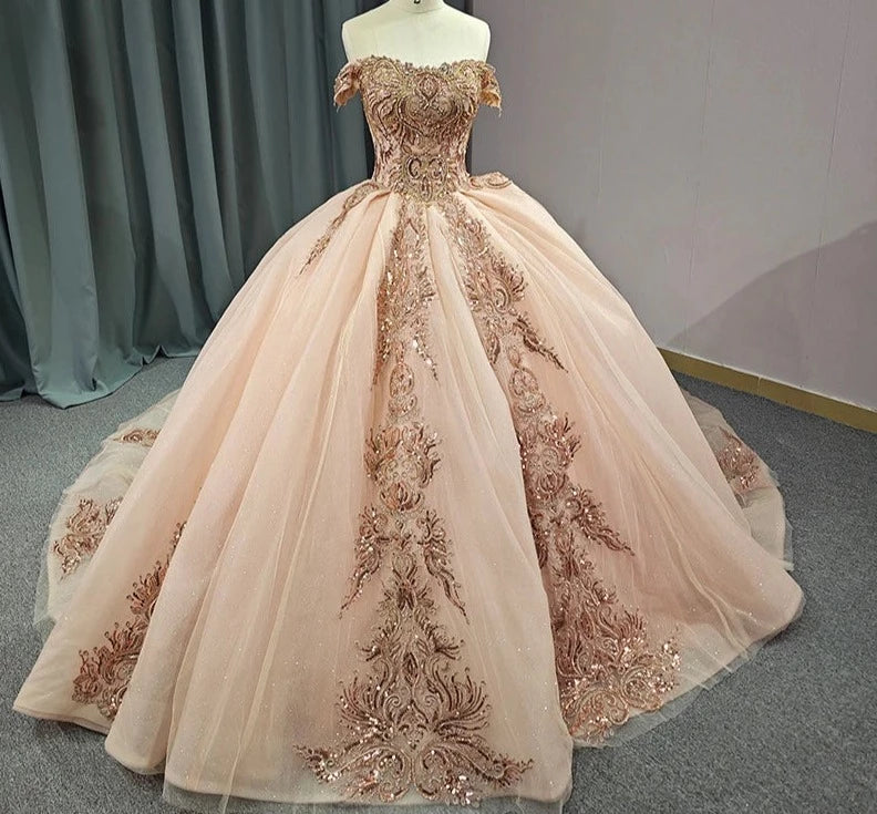 
                      
                        Classic Quinceanera Dress
                      
                    