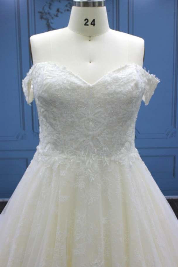 Luxury Plus Size Bridal Ball Gown