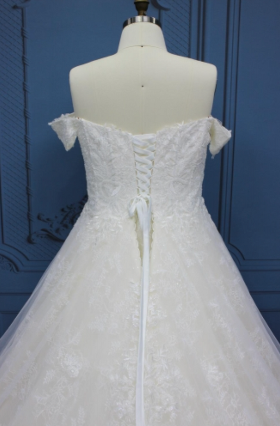 Luxury Plus Size Bridal Ball Gown
