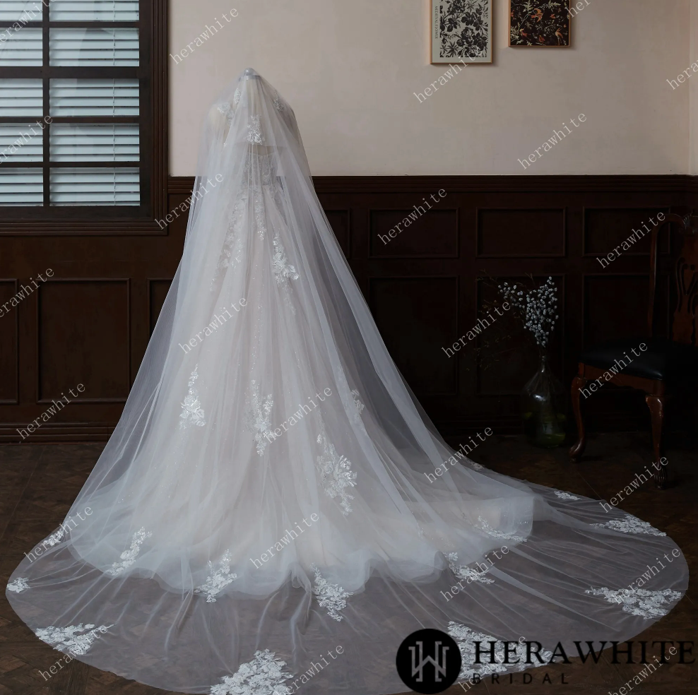 Waltz-Length Wedding Veil