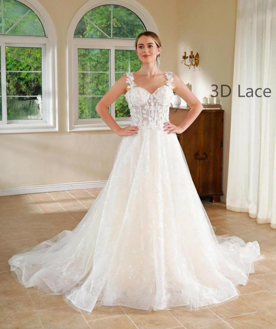 Tea Length Chiffon Corset Wedding Bridal Dress – TulleLux Bridal