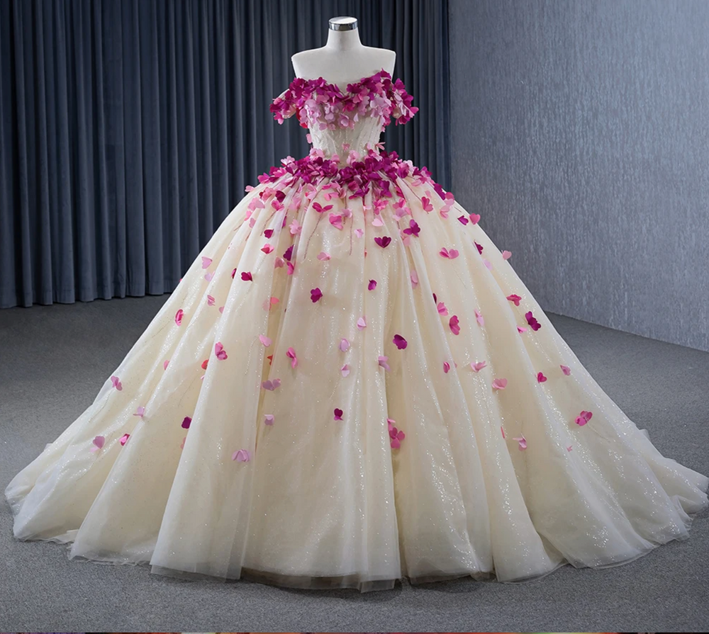 Romantic Heart Quinceañera Dress