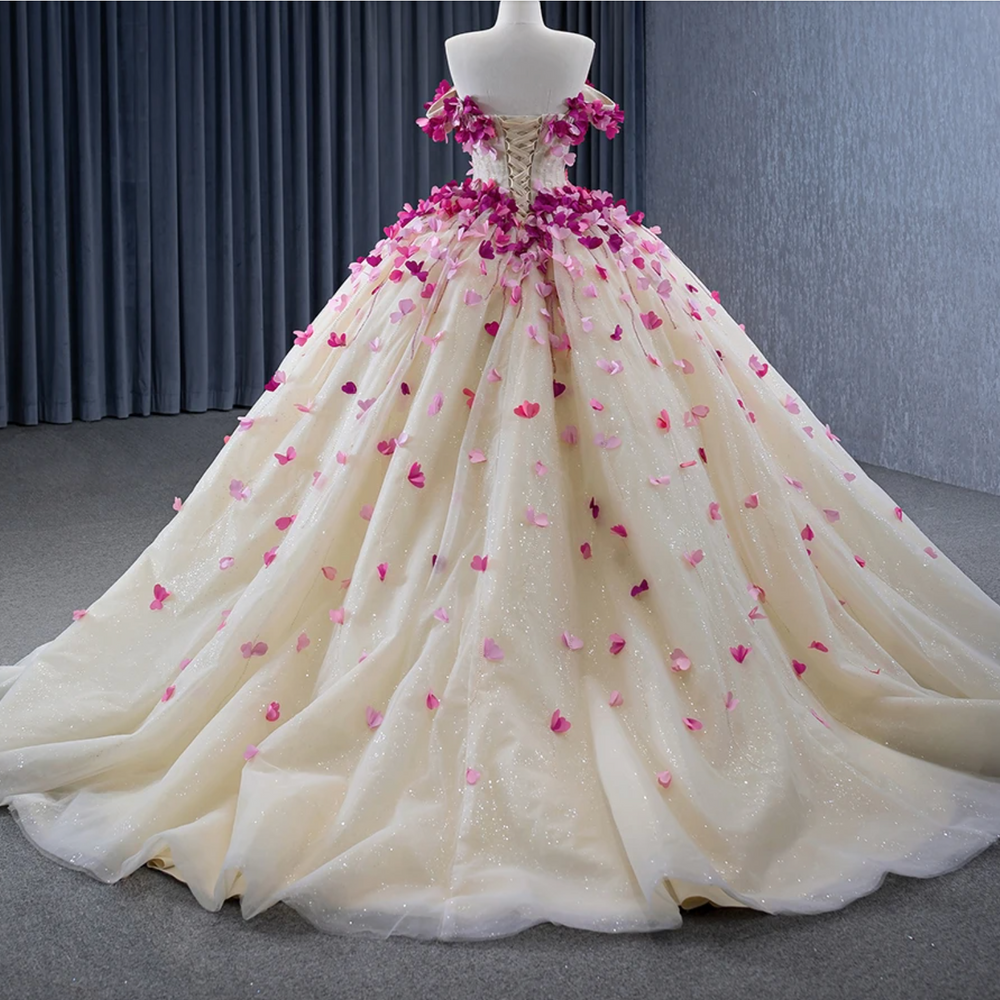 Romantic Heart Quinceañera Dress