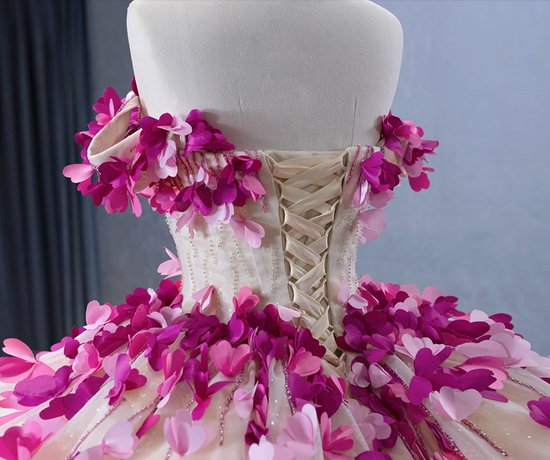 Romantic Heart Quinceañera Dress