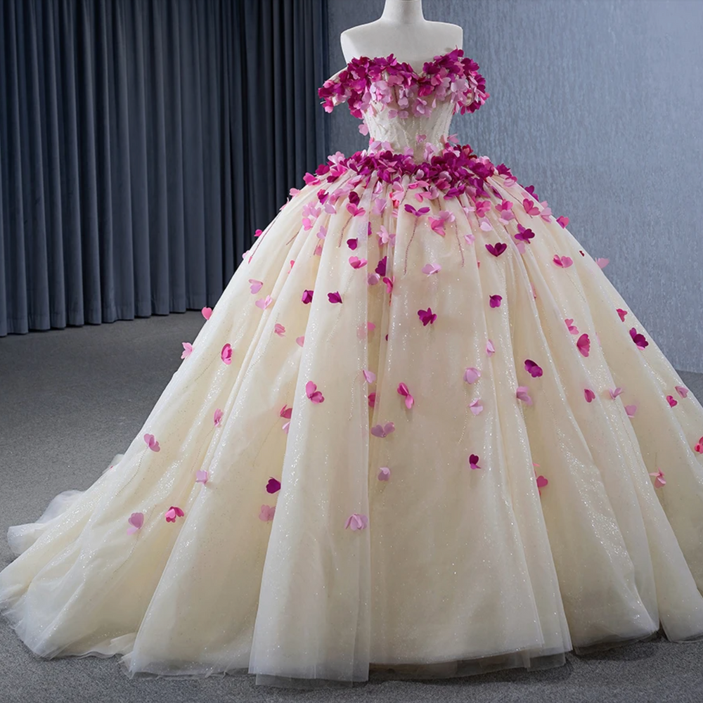 
                      
                        Romantic Heart Quinceañera Dress
                      
                    