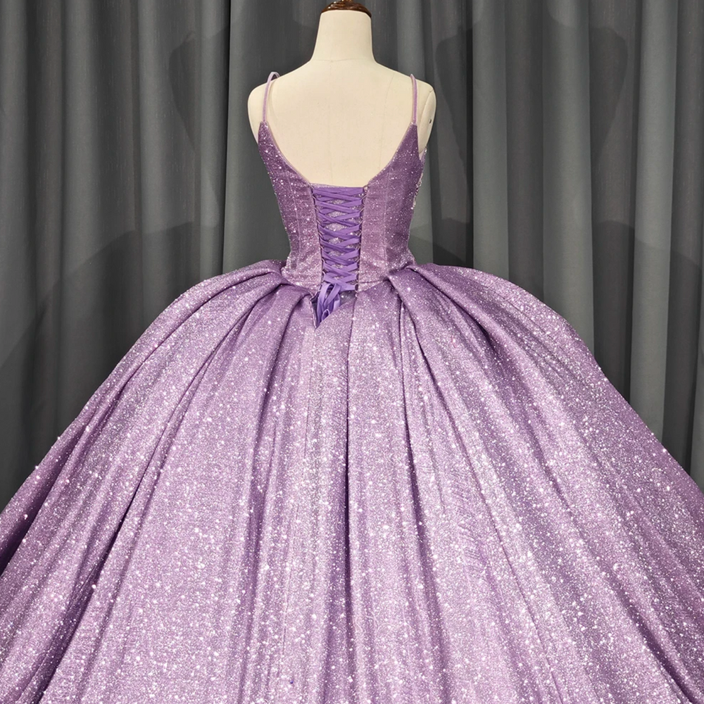 
                      
                        Purple Shiny Princess Quinceanera Dress
                      
                    