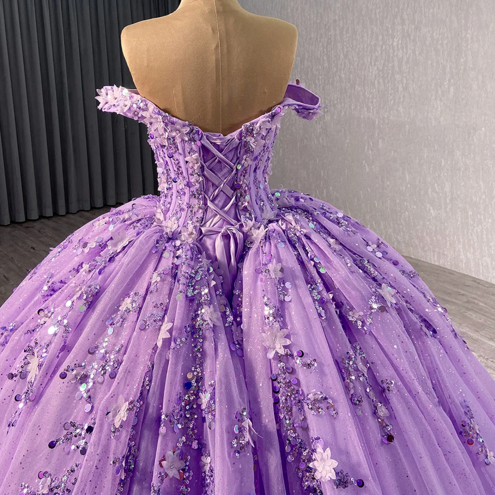 
                      
                        Sweetheart Purple Quinceañera Dress
                      
                    