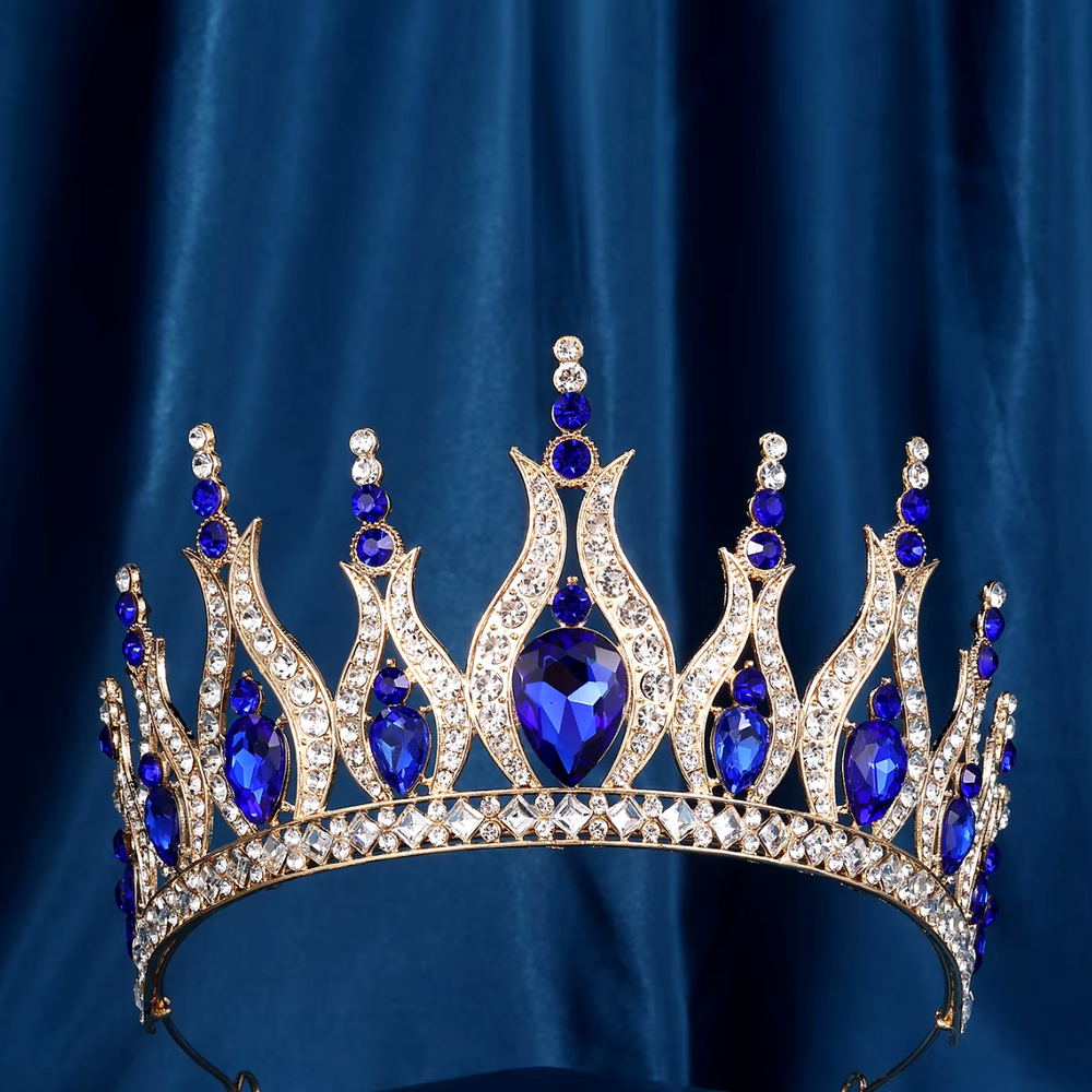 
                      
                        Luxury Crystal Crown Tiara Pageant Hair Accessories
                      
                    