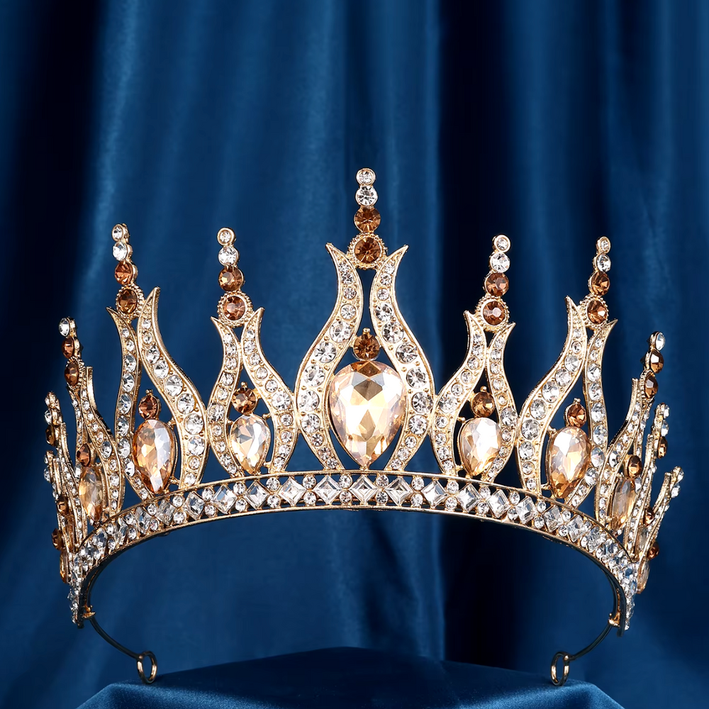 
                      
                        Luxury Crystal Crown Tiara Pageant Hair Accessories
                      
                    