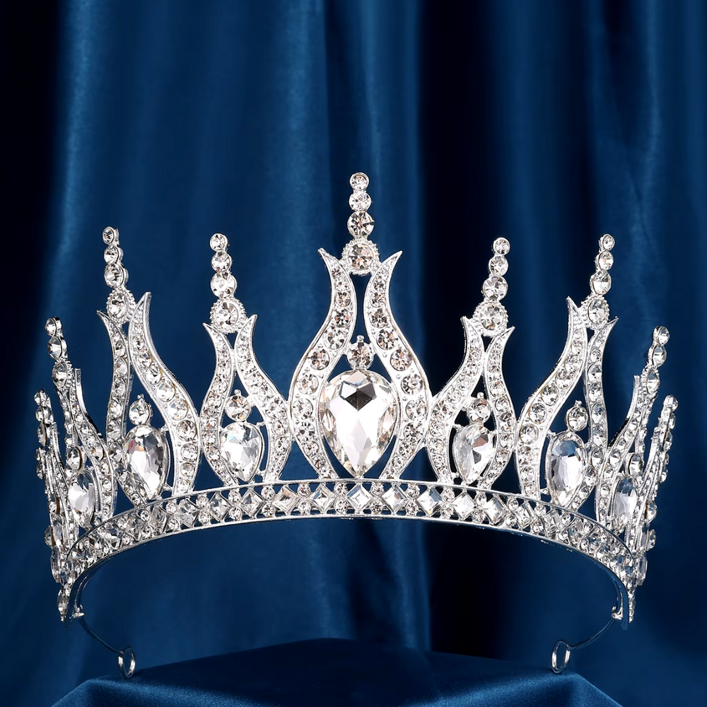 
                      
                        Luxury Crystal Crown Tiara Pageant Hair Accessories
                      
                    