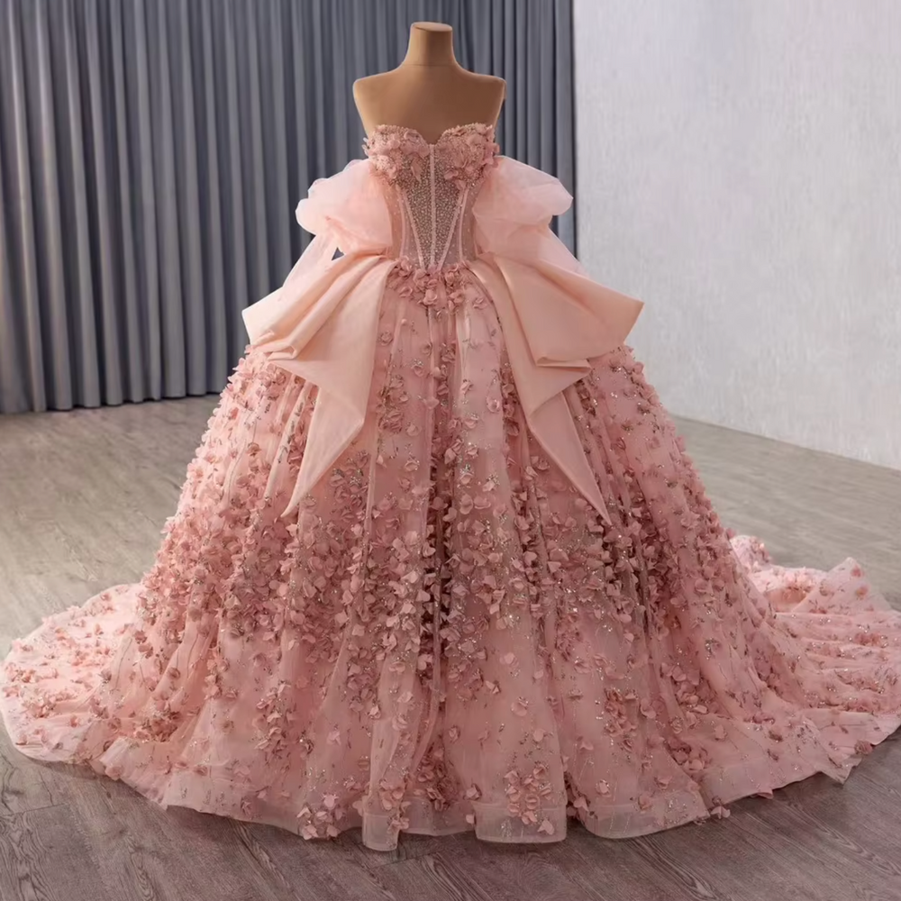 
                      
                        Rose Pink Quinceanera Dress
                      
                    