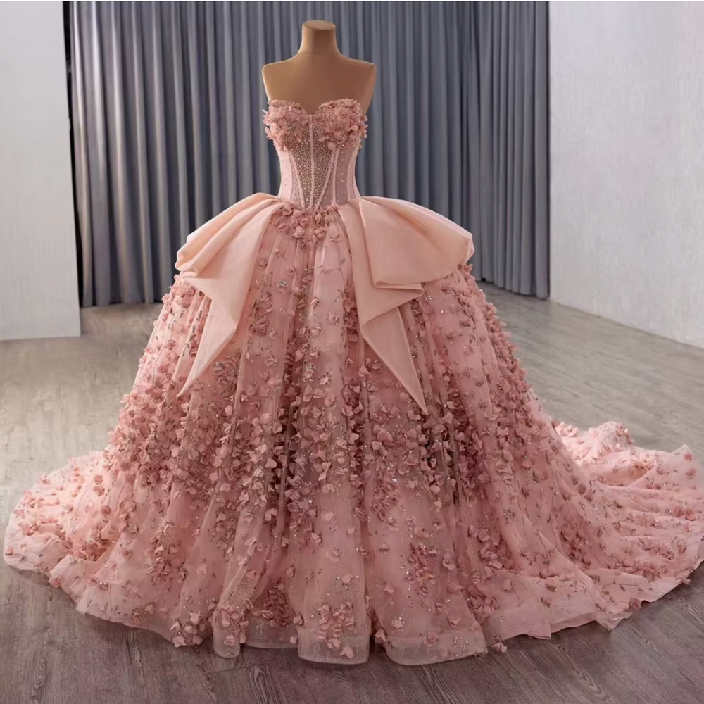 
                      
                        Rose Pink Quinceanera Dress
                      
                    