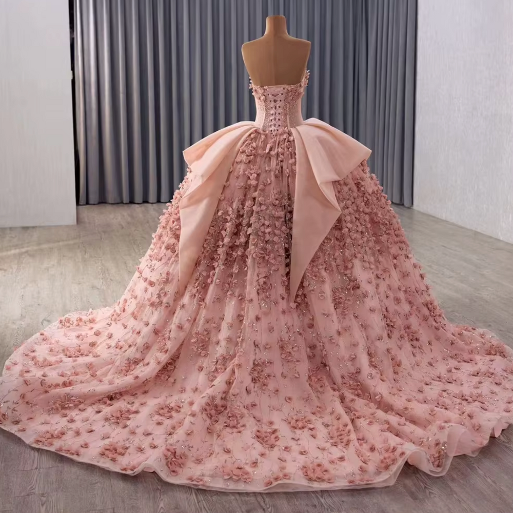 
                      
                        Rose Pink Quinceanera Dress
                      
                    