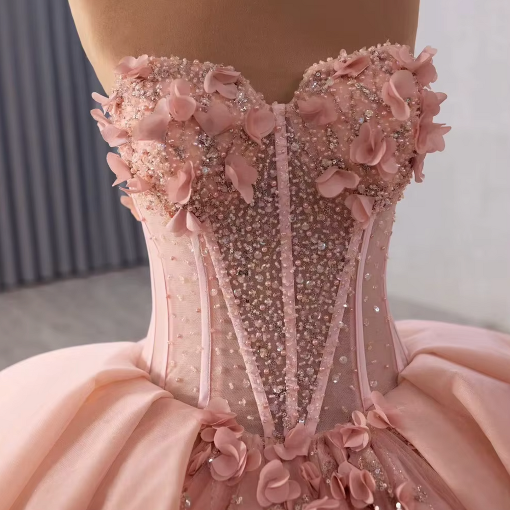 
                      
                        Rose Pink Quinceanera Dress
                      
                    