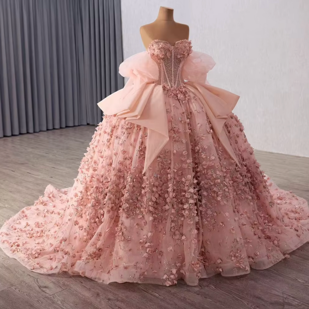 
                      
                        Rose Pink Quinceanera Dress
                      
                    