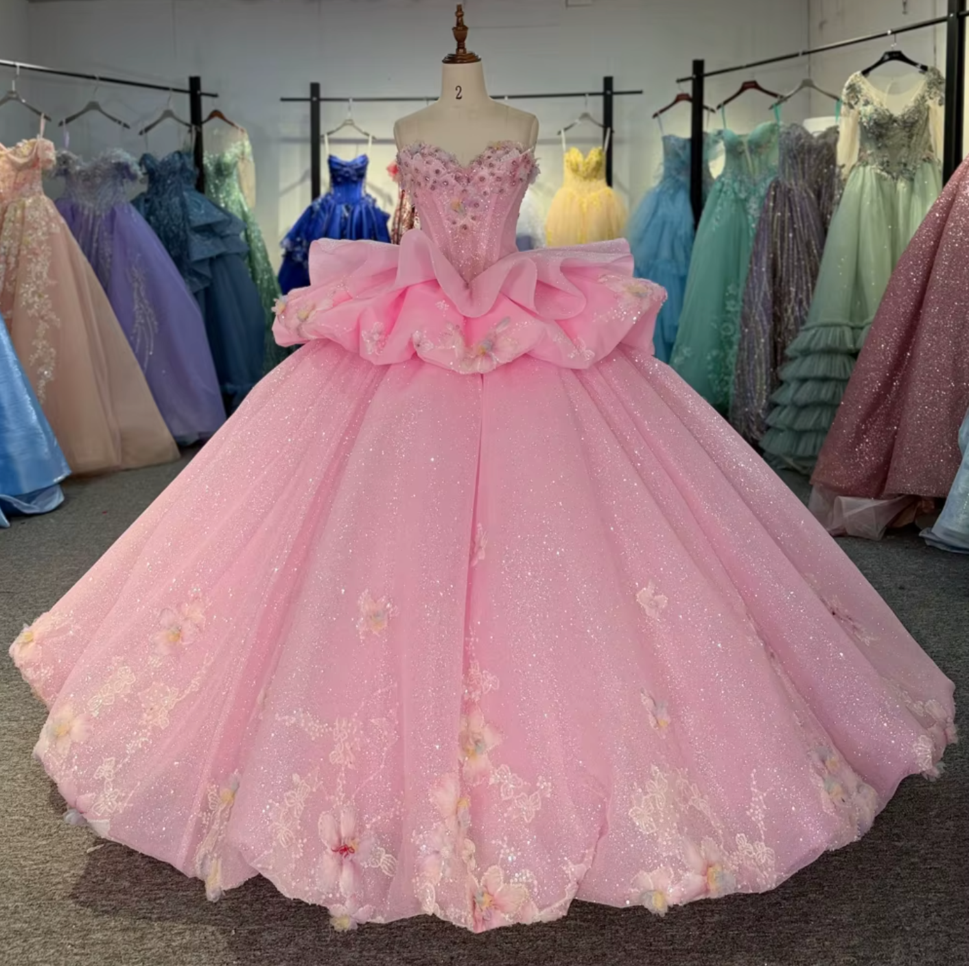 Pink Quinceanera Dress