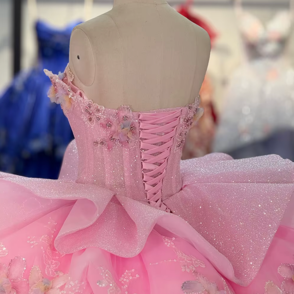 
                      
                        Pink Quinceanera Dress
                      
                    