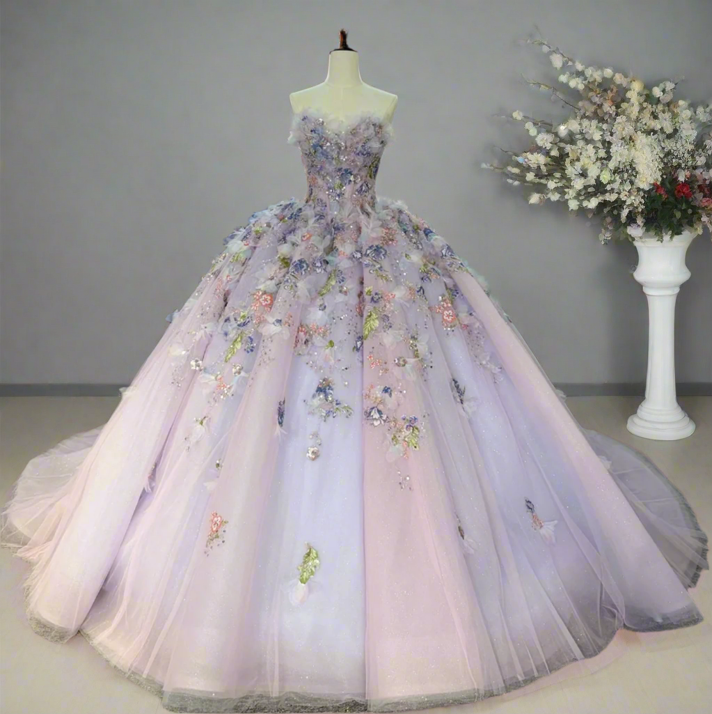 Purple Quinceanera Dress