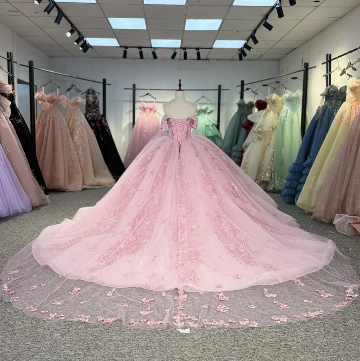 Pink Quinceanera Dress