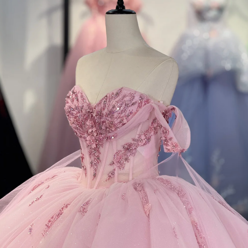 
                      
                        Pink Quinceanera Dress
                      
                    