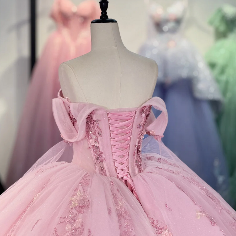 
                      
                        Pink Quinceanera Dress
                      
                    