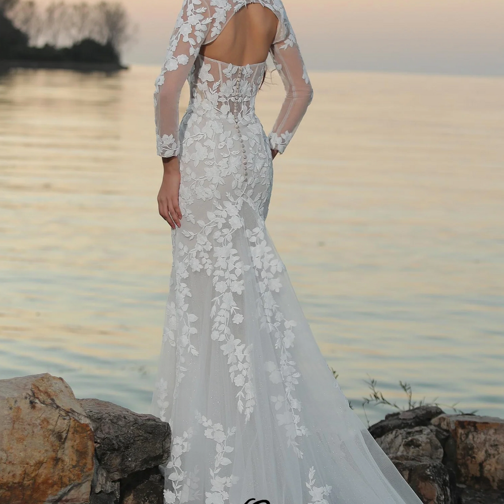Sweetheart Mermaid Wedding Dress And Waistcoat