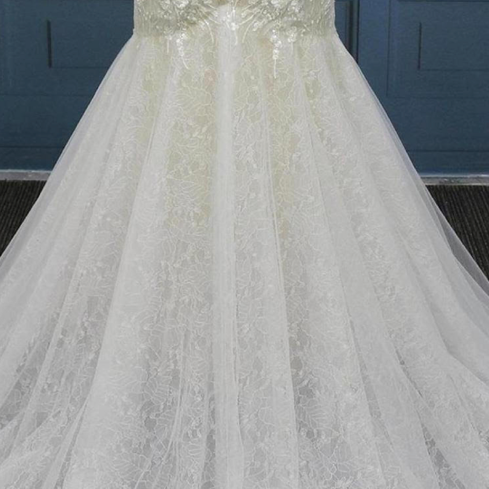 
                      
                        Sleeveless Mermaid Trumpet Tulle Lace Wedding Bridal Gown
                      
                    