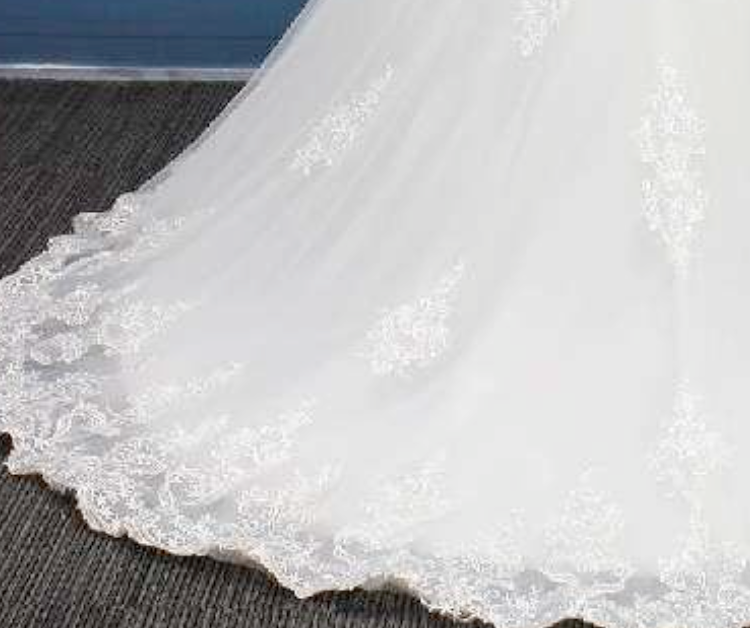 
                      
                        Beaded A Line Lace Off Shoulder Sleeve Wedding Bridal Gown
                      
                    