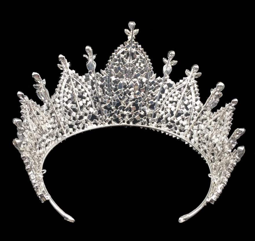 
                      
                        Tiara Bridal Crown Pageant Wedding Hair Accessories Royal Zirconia Imperial Crown
                      
                    