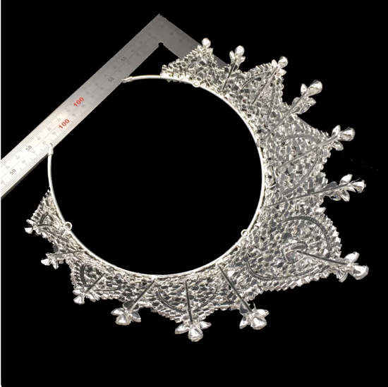 Load image into Gallery viewer, Tiara Bridal Crown Pageant Wedding Hair Accessories Royal Zirconia Imperial Crown
