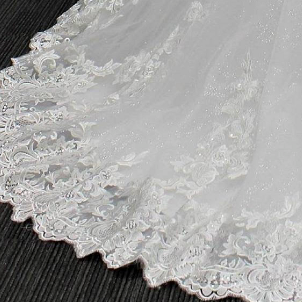 
                      
                        a line wedding tulle lace bridal gown
                      
                    