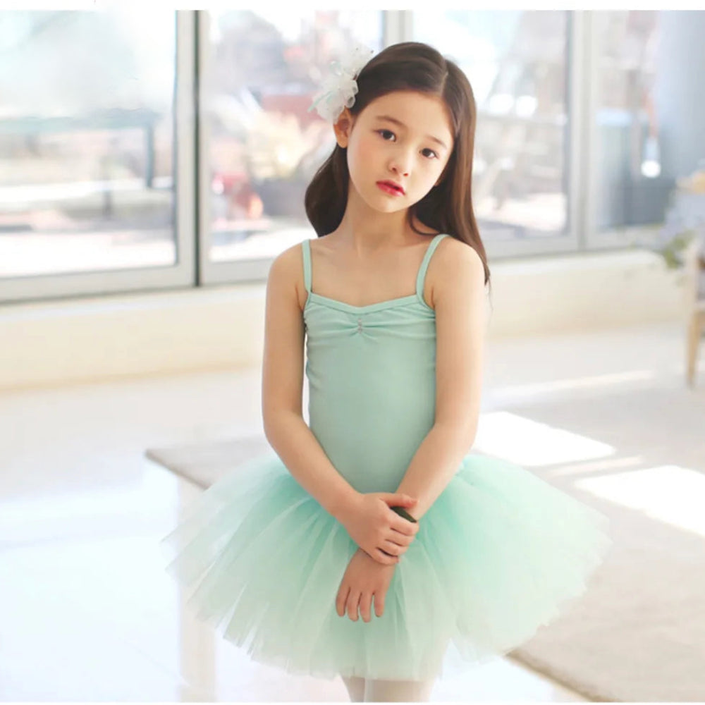 
                      
                        Girls Red Ballet Tutu Dress Dance Practice Costume
                      
                    