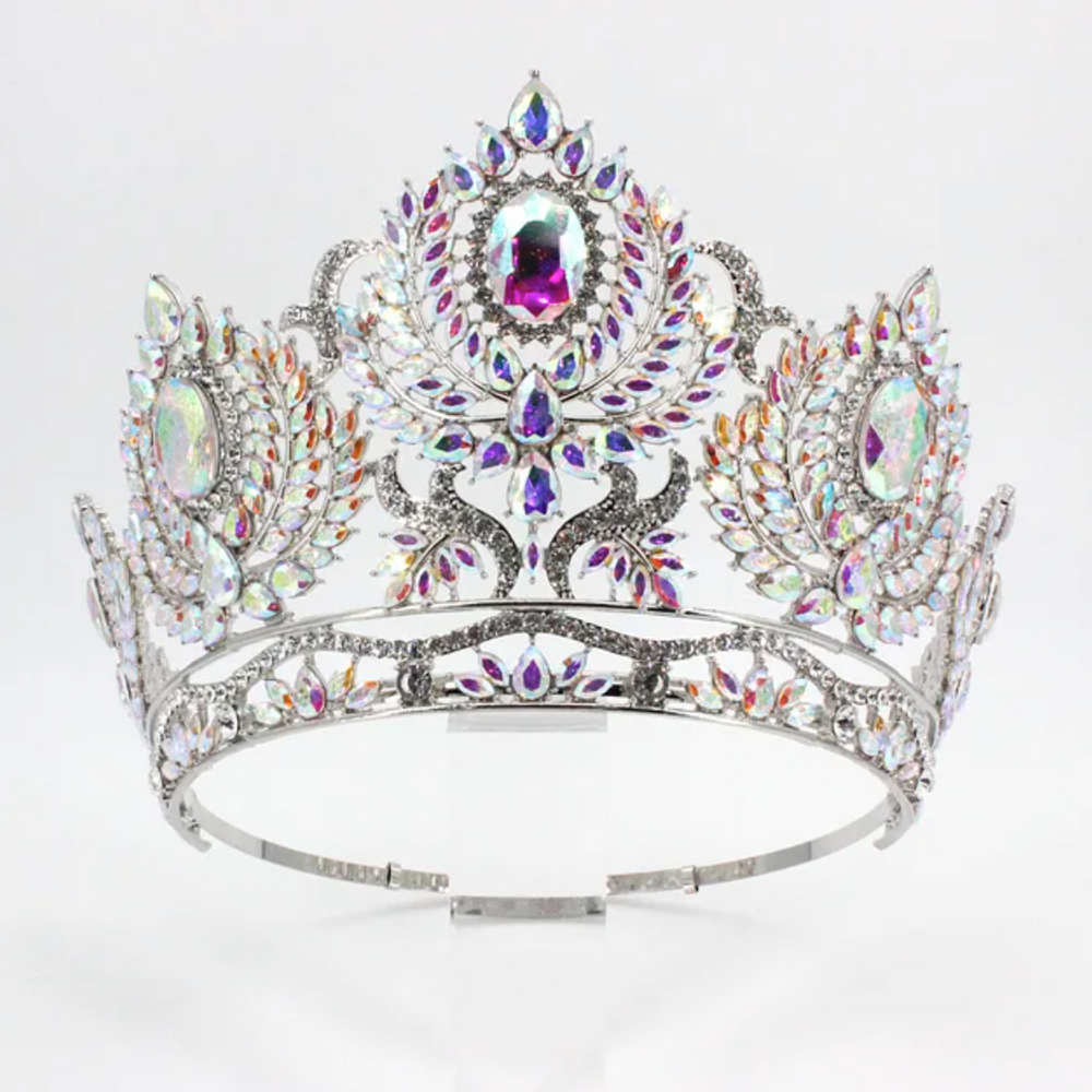 
                      
                        European Pageant Crystal Round Tiaras Crystal Beauty Pageant Accessories
                      
                    