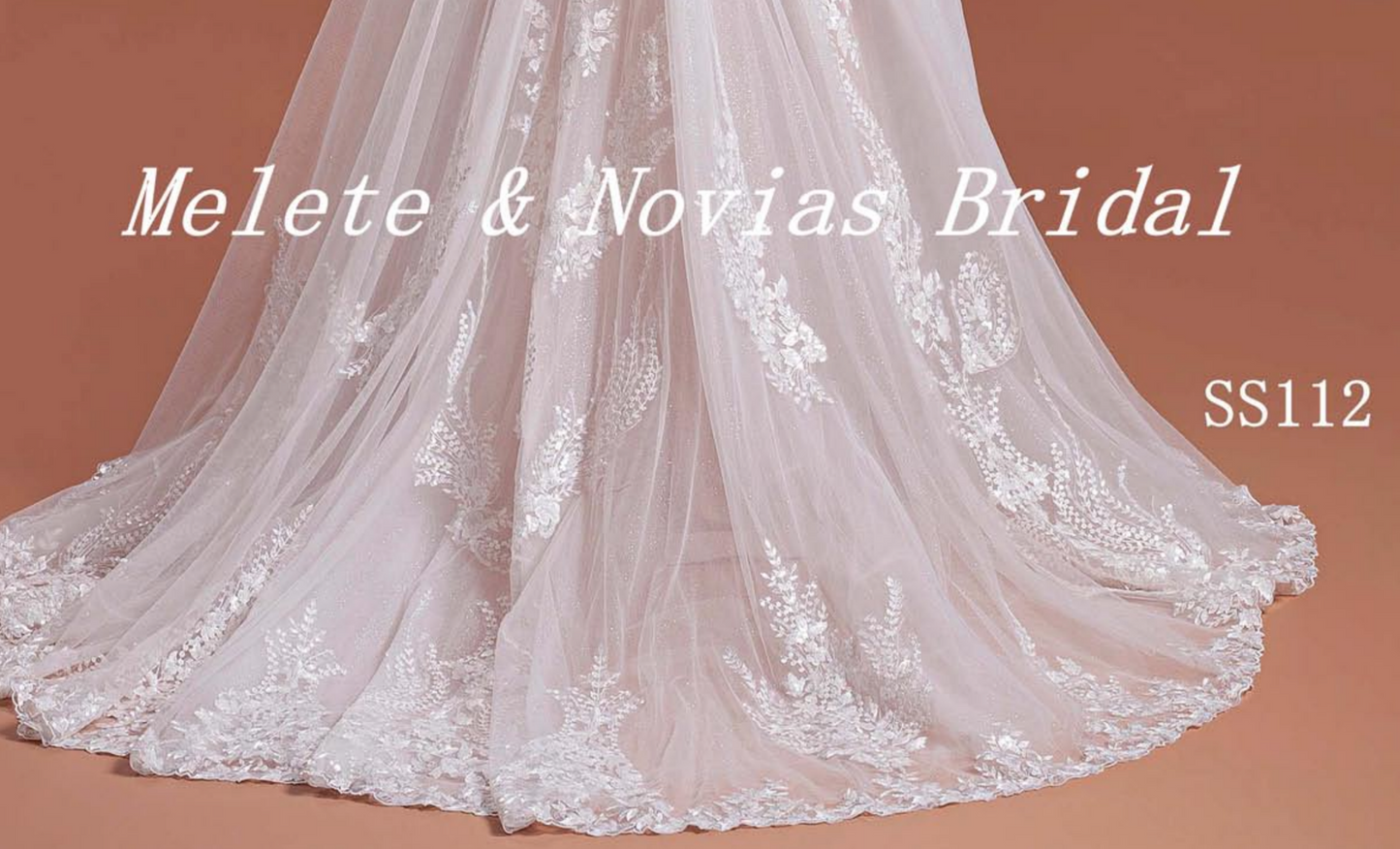 Boho Lace A Line Wedding Gown with Detachable Lace Sleeves